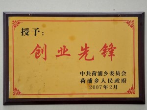 2007創(chuàng)業(yè)先鋒